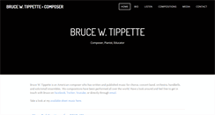 Desktop Screenshot of brucewtippette.com